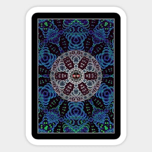 Sacred Mandala Art Sticker